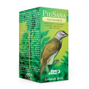 PiuSana Nutramix Para Aves 20 mL - Mundo Animal