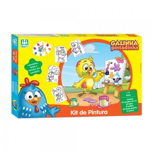 Kit Pintura Galinha Pintadinha - Nig Brinquedos