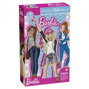 Quebra Cabeça Barbie 150 peças Grow 