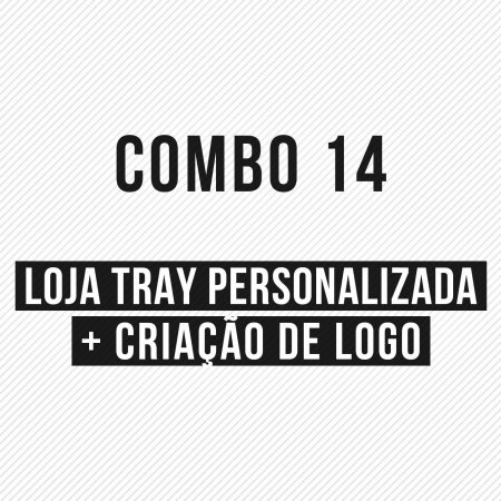 COMBO 14 - Loja Personalizada + Logo