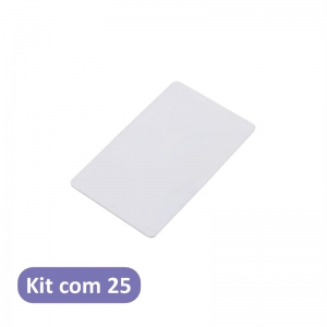 Kit com 25 Cartão RFID