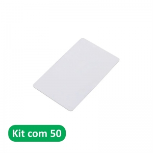 Kit com 50 Cartão RFID
