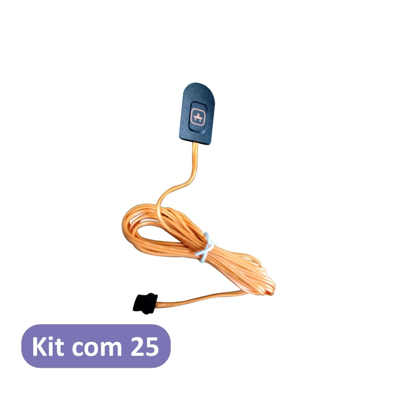 Kit com 25 Botão SOS VT206