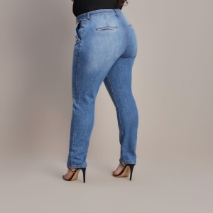 Calça Mom Jeans Plus Size Ricchezza