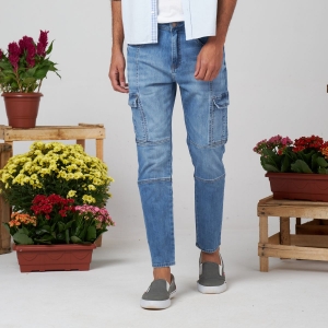 Calça New Skinny Cargo Jeans