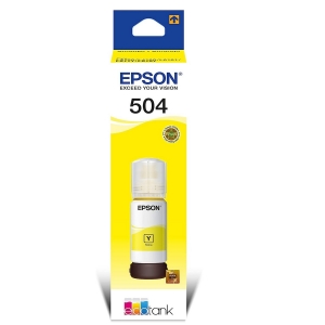 Refil de Tinta EPSON T504420 Amarelo Original - Foto 3