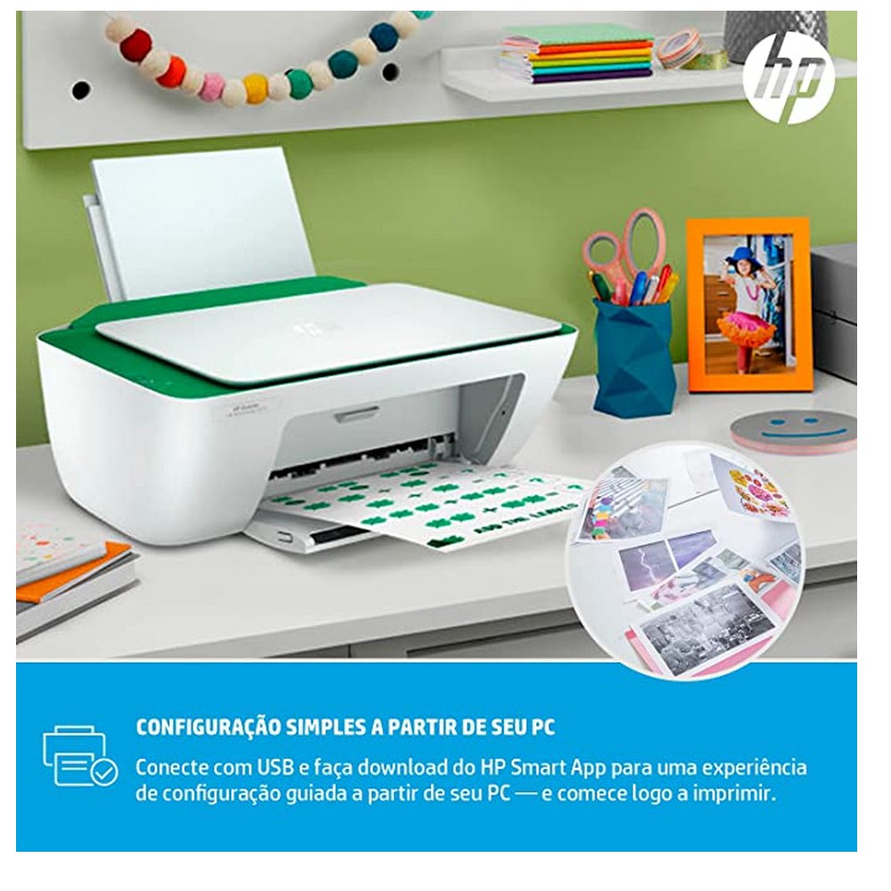 Impressora Multifuncional HP DeskJet Ink Advantage 2376 - Foto 5