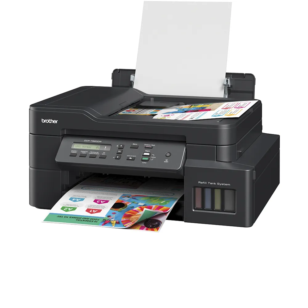Impressora Multifuncional Tanque de Tinta Brother InkBenefit DCP-T820DW Wifi 110v - Foto 0