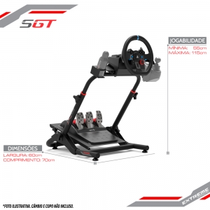 Kit Volante Simulador Logitech G29 + Suporte SGT Extreme