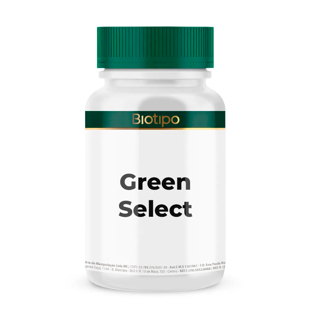 Green Select 120mg (Redução da gordura corporal) - 30 cápsulas