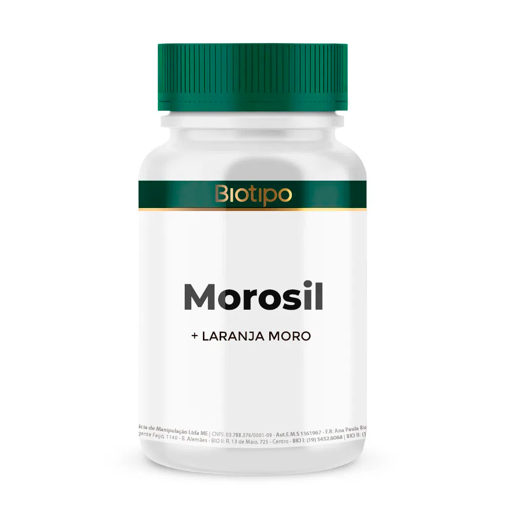 Morosil com Laranja Moro - 60caps