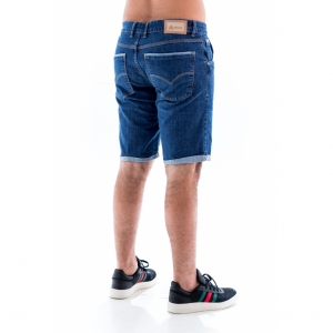 Bermuda Jeans Masculina Arauto Modelagem Slim