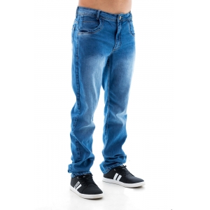 Calça Jeans Masculina com Detalhe Cós
