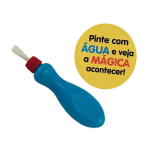 Aquabook Livro Surpresas Com Agua Com 6 Paginas - Editora Brasileitura