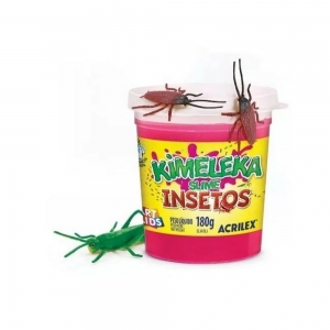 Kimeleka Slime Insetos 180g Art Kids - Acrilex