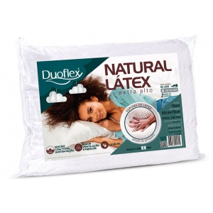 Travesseiro Duoflex Látex Natural Extra Alto - 18cm