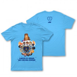 Camiseta infantil: 21° Fórum dos Soldadinhos de Deus, da LBV