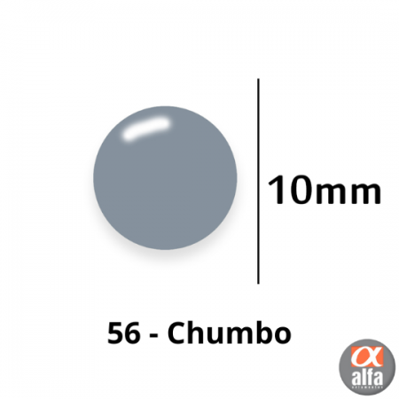 Botão de Pressão de Plástico Colorido 10mm 200 unidades 56 Chumbo Ritas