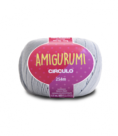 Fio Amigurumi 254m 8013 Glacial Circulo