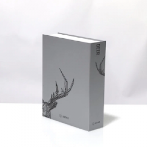 Book Box Metaliz Deer Geometric