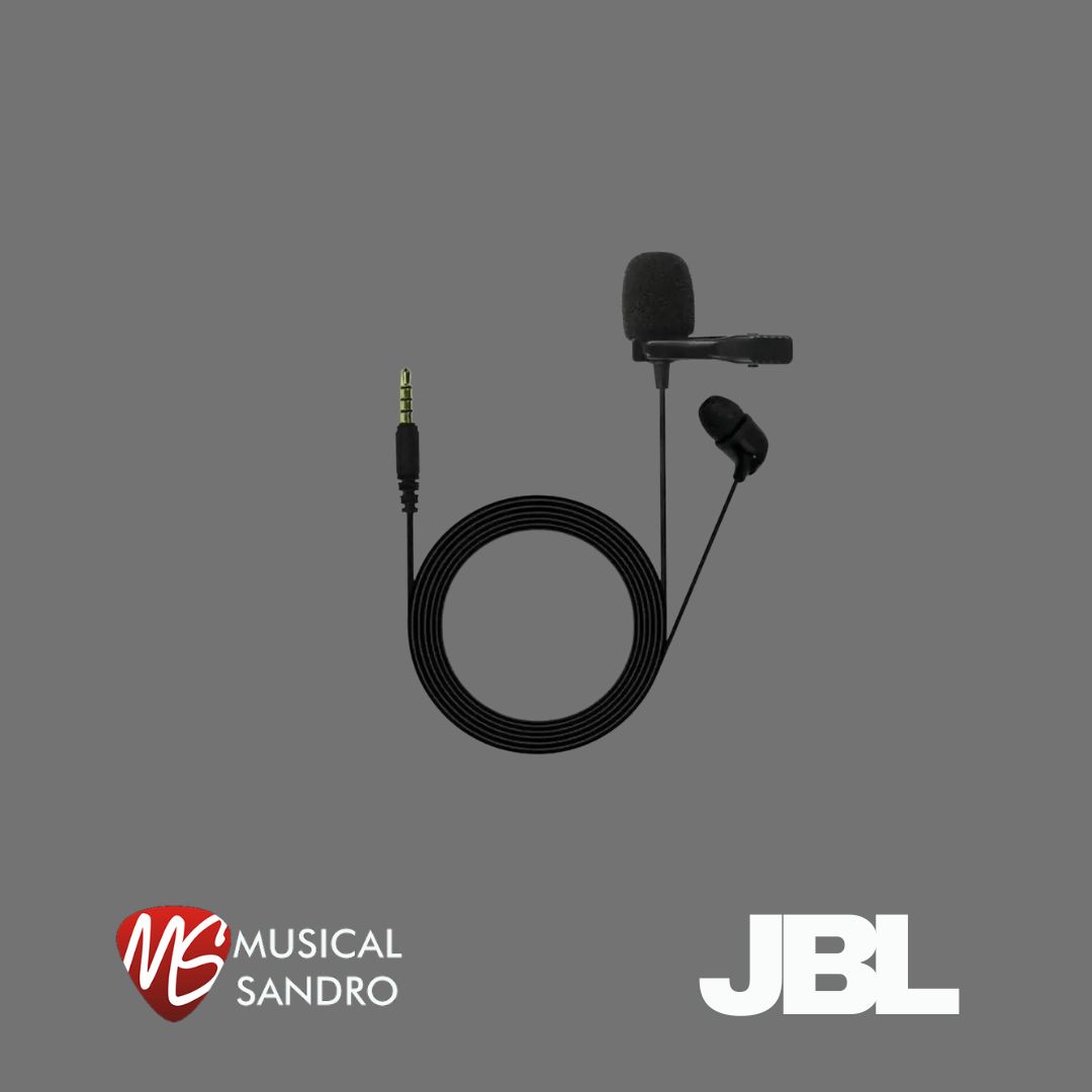 JBLCSLM20 | MICROFONE DE LAPELA COM FONE DE OUVIDO