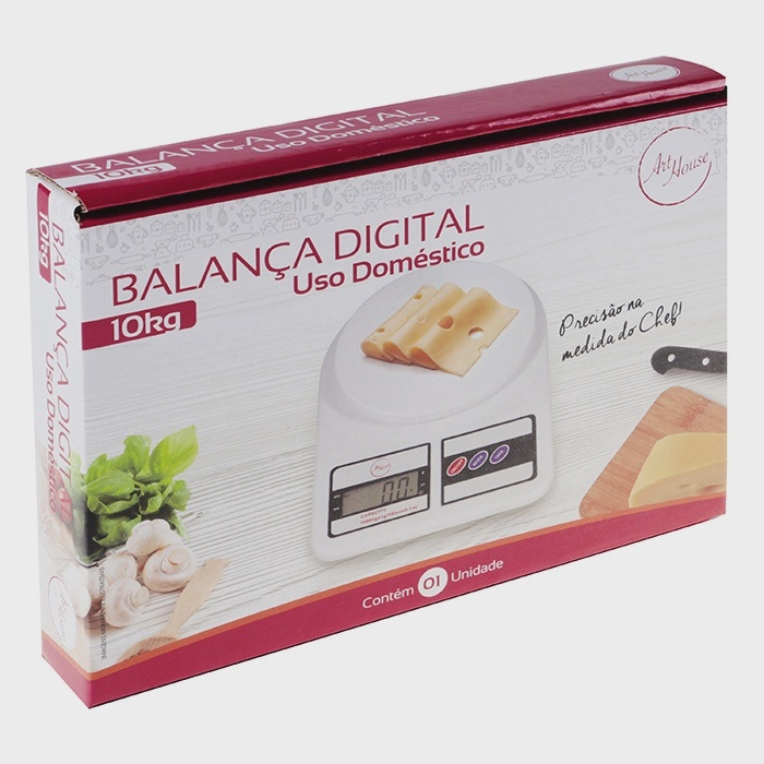 Balança de Precisão Digital Cozinha Dieta 1G à 10 Kg  Art House