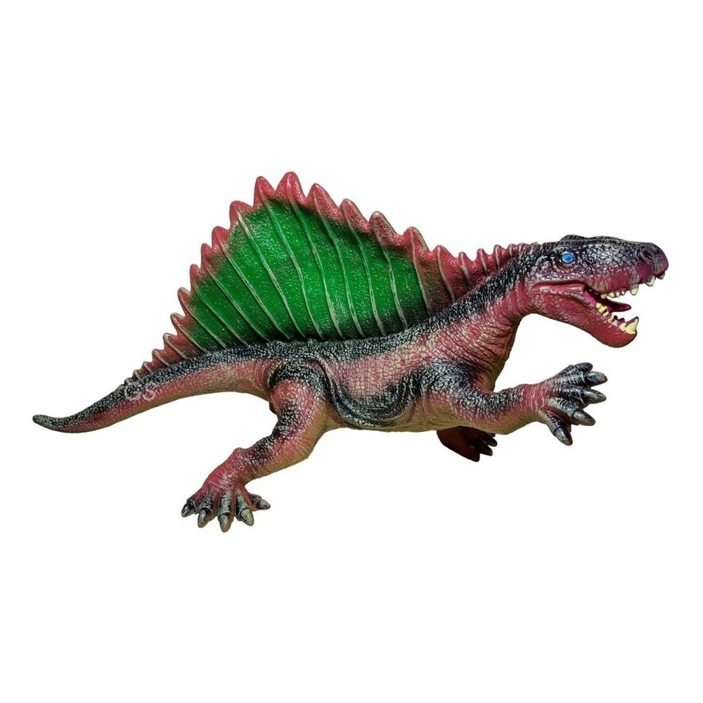 Dinossauro De Borracha Com Som 40 Cm