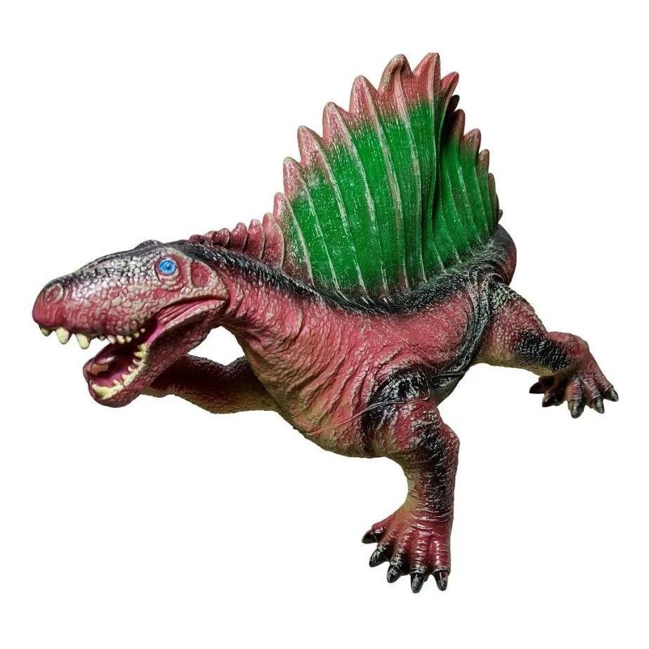 Dinossauro De Borracha Com Som 40 Cm