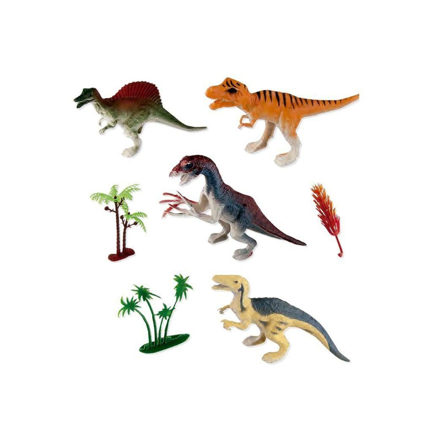 Dinossauros Mundo Jurássico Kit Com 4 Luminus