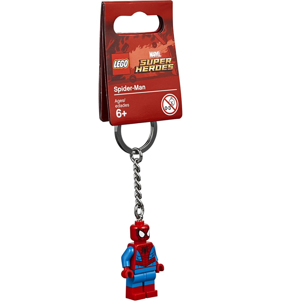 Lego Chaveiro Homem Aranha Super Heroes
