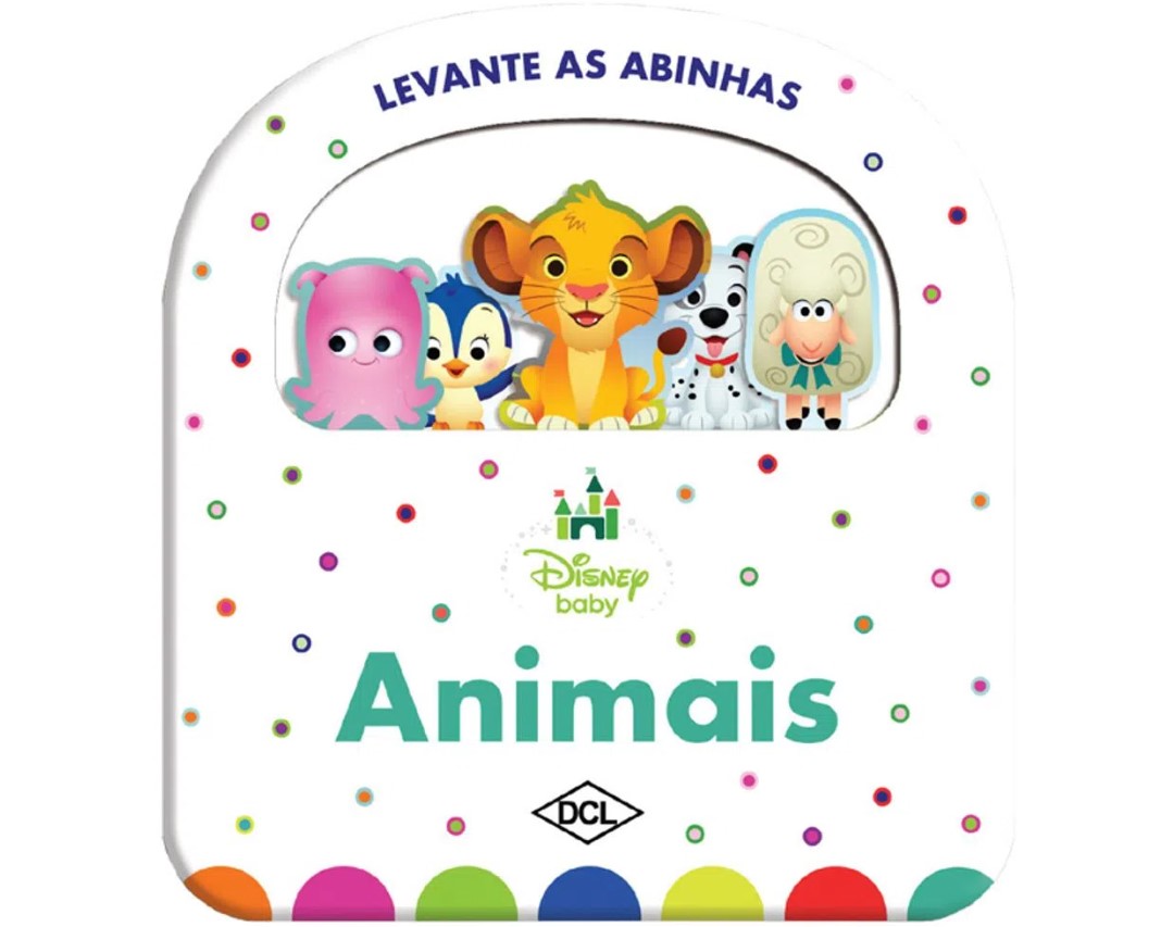 Livro infantil Disney Baby Levante As Abinhas Animais Dcl