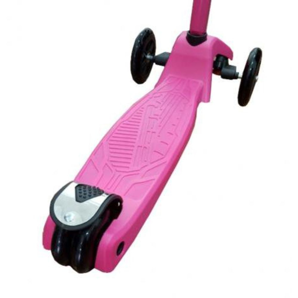 Patinete Scooter Net Max Racing Club Com Led  Zoop Toys Rosa