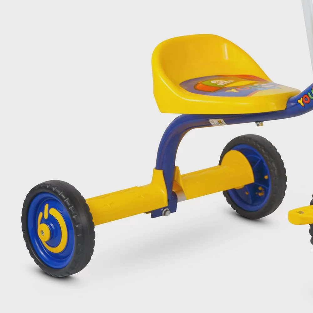 Triciclo Infantil You 3 Boy Amarelo e Azul Nathor