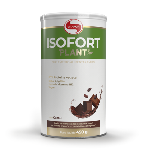ISOFORT PLANT 450G CACAU - VITAFOR