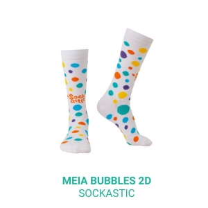 Sockastic - Meias Bubbles 2D - 23-25