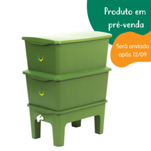 Composteira Humi 90L - Verde (pré-venda)