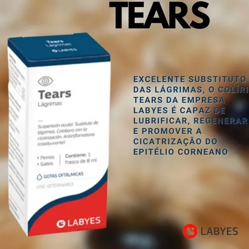 Colírio Tears Labyes Substituto Das Lágrimas - 8ml