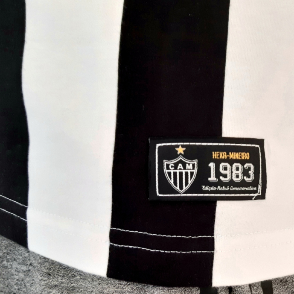 Camisa Atlético Mineiro Retro Eder 1983 - Masculino