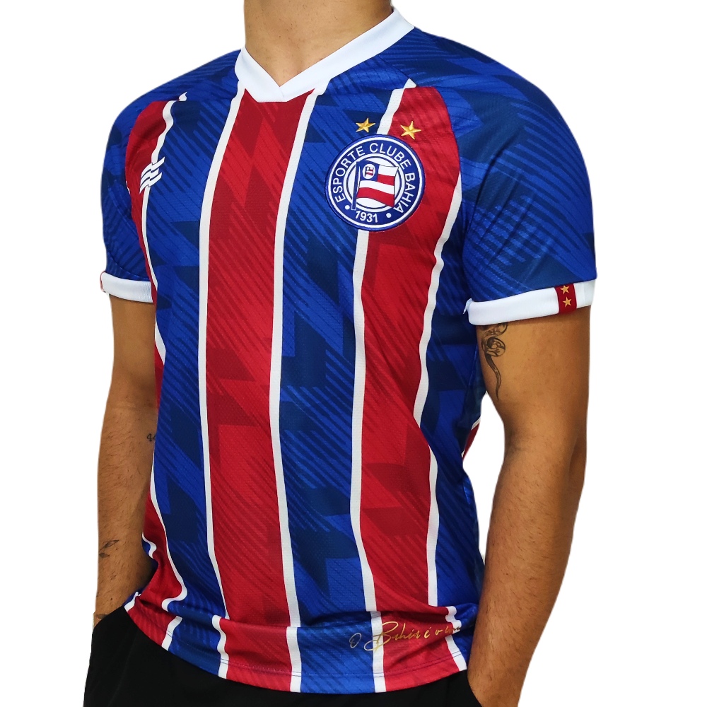 Camisa Bahia Esquadrão 2023 Uniforme 2 Tricolor - Masculino