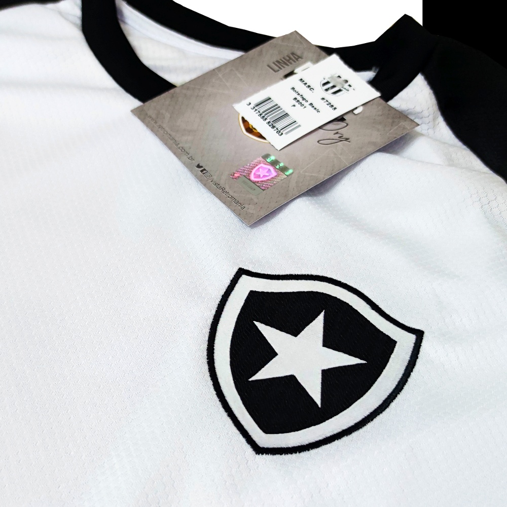 Camisa Botafogo Basic Símbolo Branca - Masculino