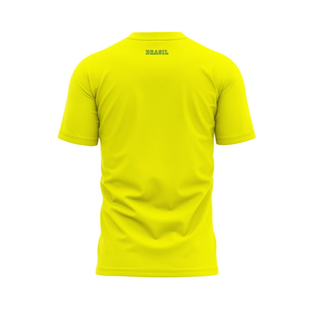 Camisa Brasil Regia Amarela - Masculina