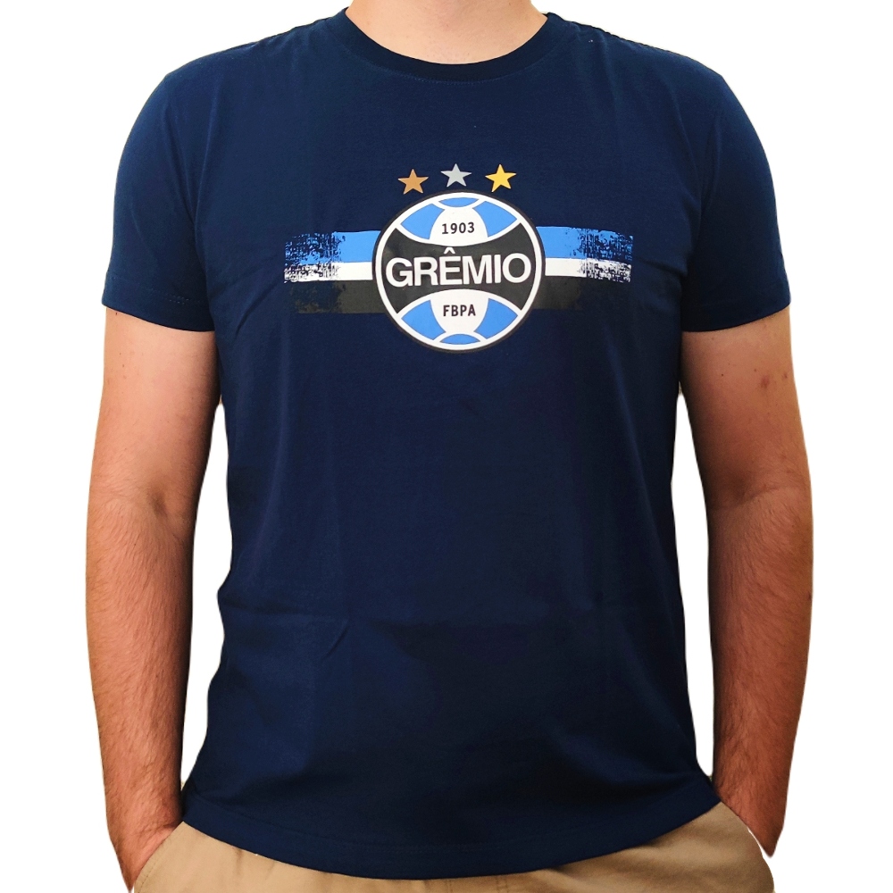 Camisa Grêmio Símbolo Algodão - Masculino