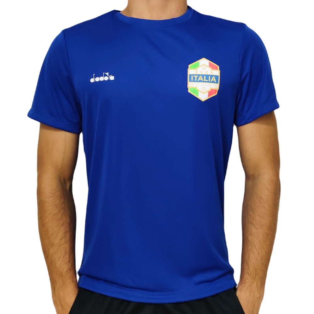 Camisa Itália Diadora Bandeira - Masculino