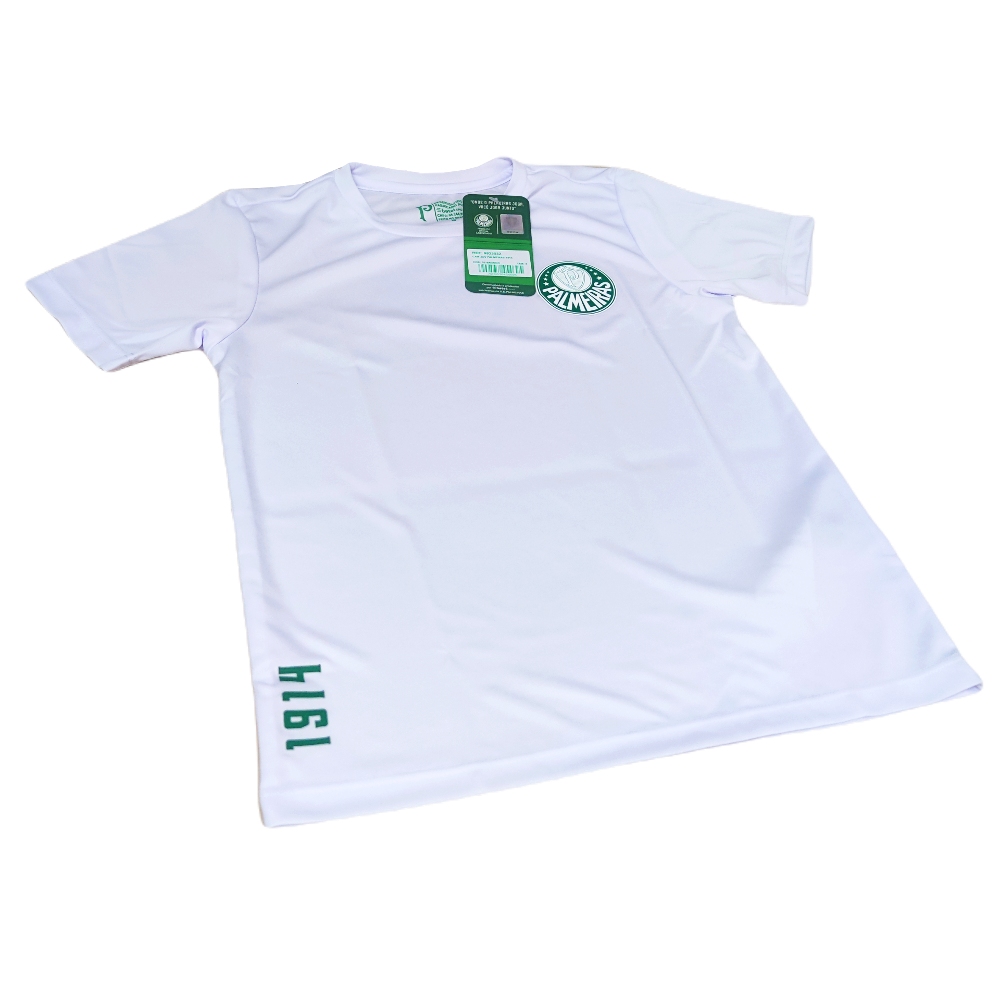 Camisa Palmeiras Símbolo 1914 Branca - Infantil