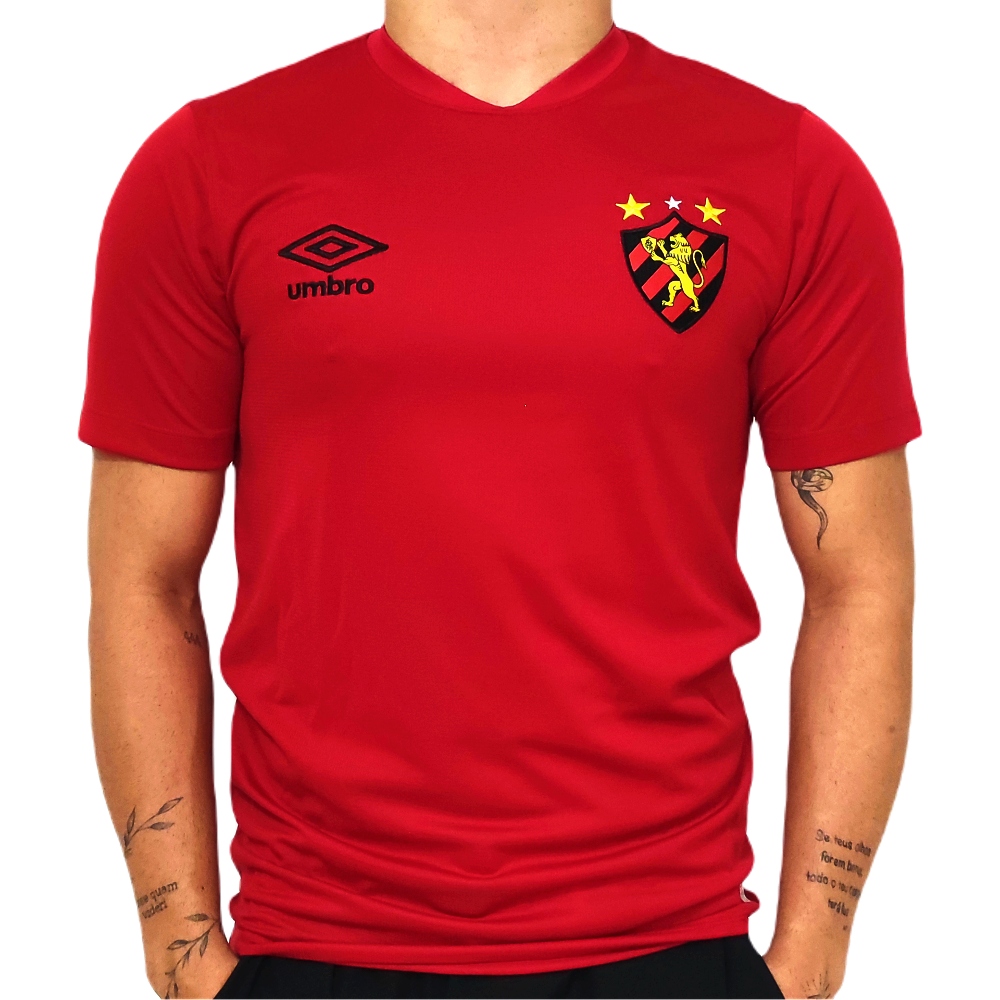 Camisa Sport Recife Umbro Basic Vermelha - Masculino