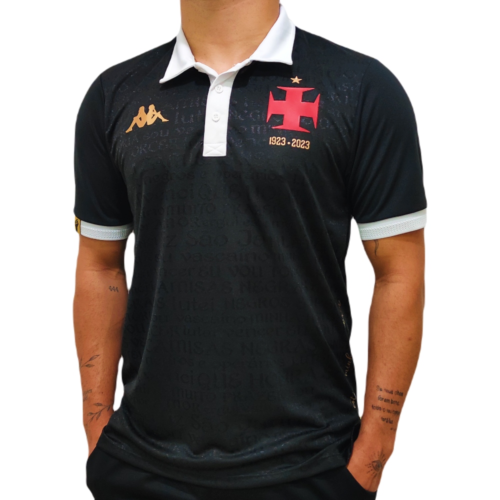Camisa Vasco da Gama Kappa 2023/2024 Uniforme 3 Torcedor - Masculino