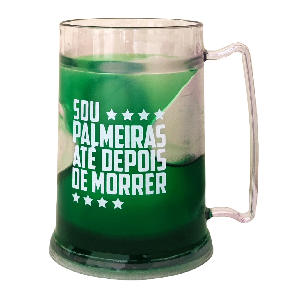 Kit Palmeiras Oficial - Camisa Power Verde + Caneca + Chaveiro - Masculino