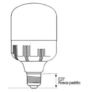 Lampada LED 20W Branco Frio - Ecosoli