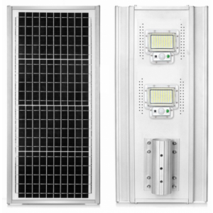 Luminária Fotovoltaica Solar 200W  Placa com Sensor - 4 NOITES - Ecosoli