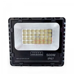 Refletor Holofote Solar de Led 500W Placa - Modelo SUPERIOR Ecosoli